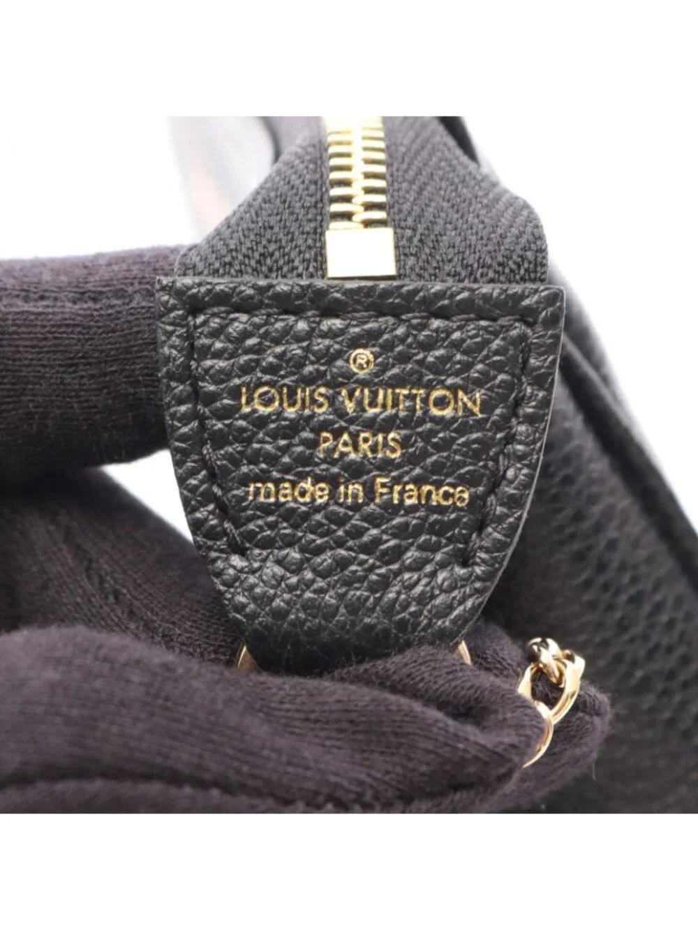 Louis Vuitton Handbag Mini Pochette Accessoires Bicolor Monogram Empreinte